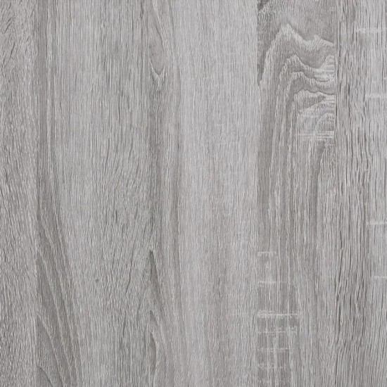 Rašomojo stalo lentyna, pilka ąžuolo, 60x45x60cm, mediena