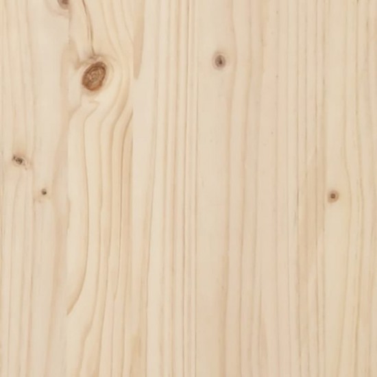 Sodo lovelis, 31x31x70cm, pušies medienos masyvas