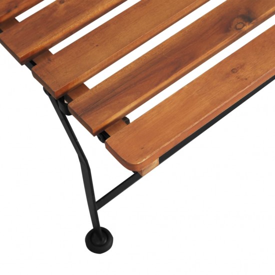 Lauko terasos kėdė, akacijos medienos masyvas