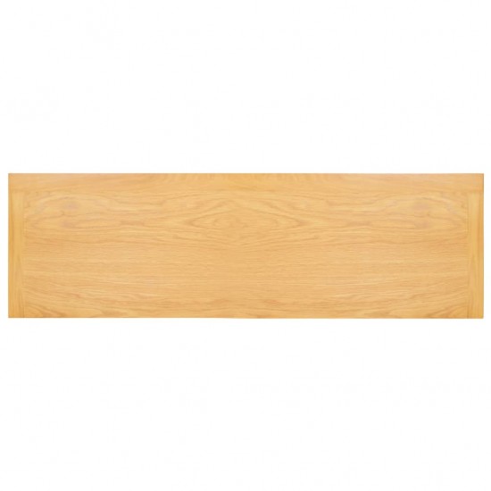 Konsolinis staliukas, 83x30x73cm, ąžuolo medienos masyvas