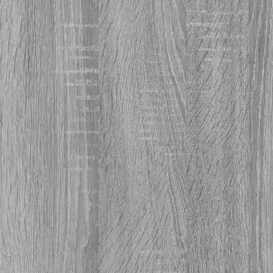 Kavos staliukas, pilkas ąžuolo, 80x50x36cm, apdirbta mediena
