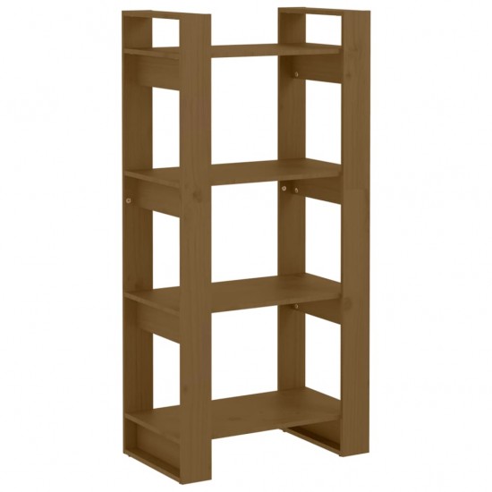 Spintelė knygoms/kambario pertvara, ruda, 60x35x125cm, mediena