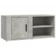 TV spintelės, 2vnt., betono pilkos, 80x31,5x36cm, mediena