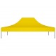 Proginės palapinės stogas, geltonos spalvos, 4,5x3m, 270 g/m²