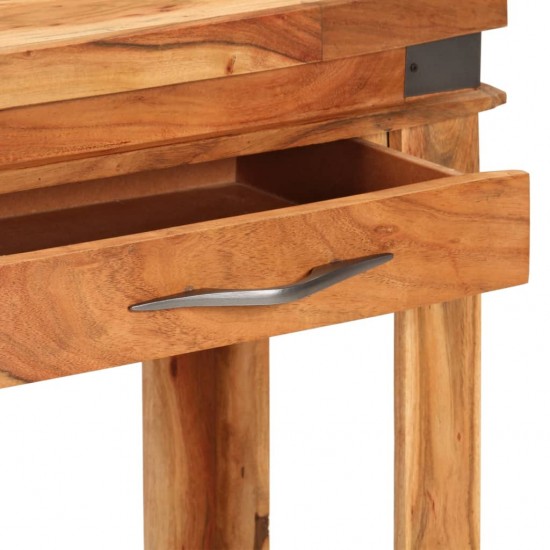 Konsolinis staliukas, 110x34x74cm, akacijos medienos masyvas