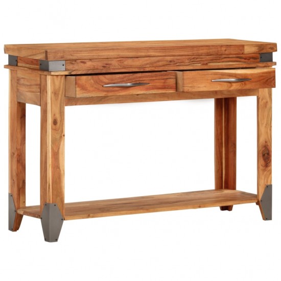 Konsolinis staliukas, 110x34x74cm, akacijos medienos masyvas