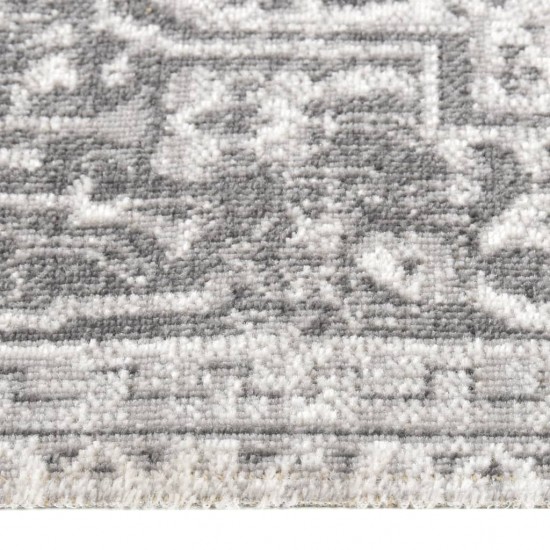 Lauko kilimas, šviesiai pilkas, 115x170cm, plokščio pynimo