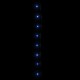 LED lempučių girlianda, 200m, PVC, 2000 mėlynos spalvos LED