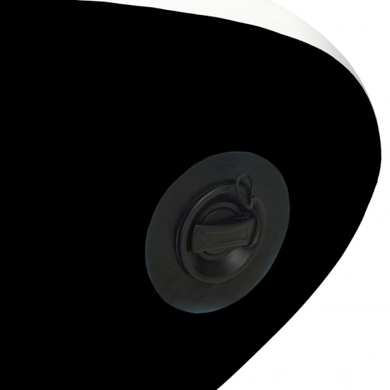 Pripučiamos irklentės rinkinys, juodos spalvos, 366x76x15cm