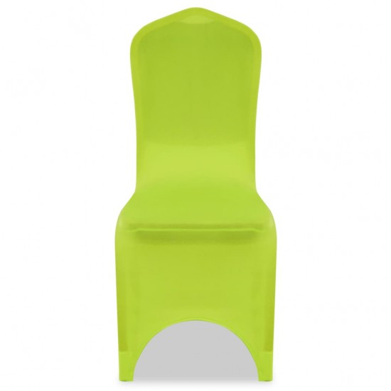 Tamprūs užvalkalai kėdėms, 6 vnt., Žalios spalvos
