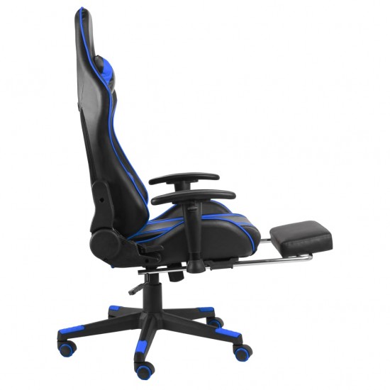 Pasukama žaidimų kėdė su pakoja, mėlynos spalvos, PVC