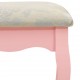Kosmetinio staliuko rinkinys, rožinis, 100x40x146cm, paulovnija