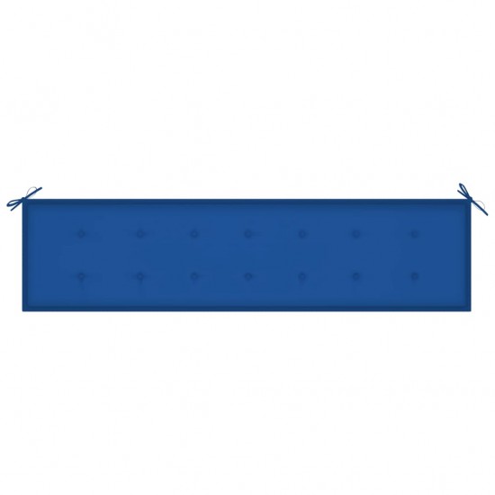 Sodo suoliuko pagalvėlė, karališka mėlyna, 200x50x3cm, audinys