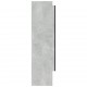 Veidrodinė vonios spintelė, betono pilka, 80x15x60cm, MDF