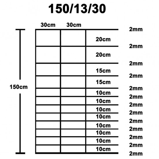 Sodo tvora, sidabrinės spalvos, 50x1,5m, galvanizuotas plienas