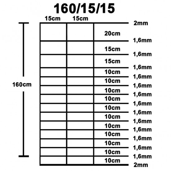 Sodo tvora, sidabrinės spalvos, 50x1,6m, galvanizuotas plienas