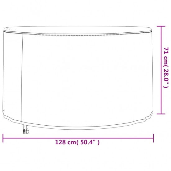 Galvūgalis su LED, tamsiai mėlynas, 203x16x118/128cm, aksomas