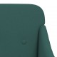 Krėslas, tamsiai žalios spalvos, 63x76x80cm, audinys