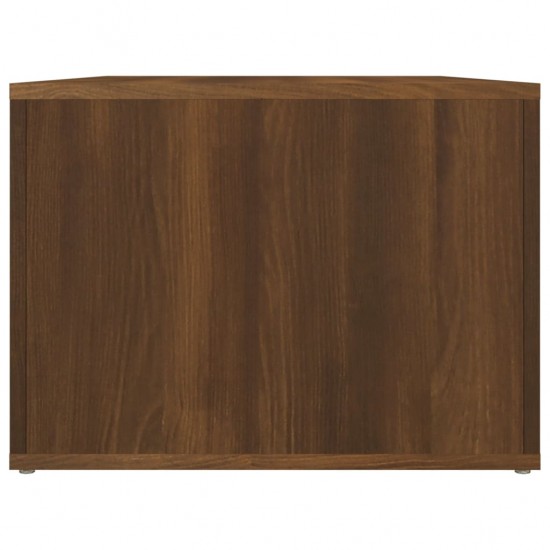 Kavos staliukas, rudas ąžuolo, 80x50x36cm, apdirbta mediena
