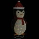 Kalėdinė LED dekoracija pingvinas, 180cm, prabangus audinys