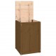 Skalbinių dėžė, medaus ruda, 44x44x66cm, pušies masyvas