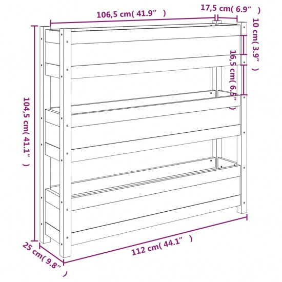 Lovelis, medaus rudas, 112x25x104,5cm, pušies medienos masyvas