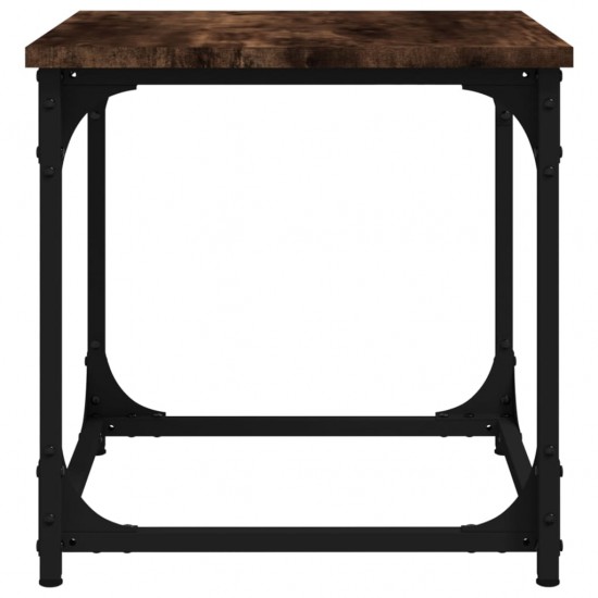 Šoninis staliukas, dūminio ąžuolo, 40x40x40cm, mediena