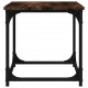 Šoninis staliukas, dūminio ąžuolo, 40x40x40cm, mediena