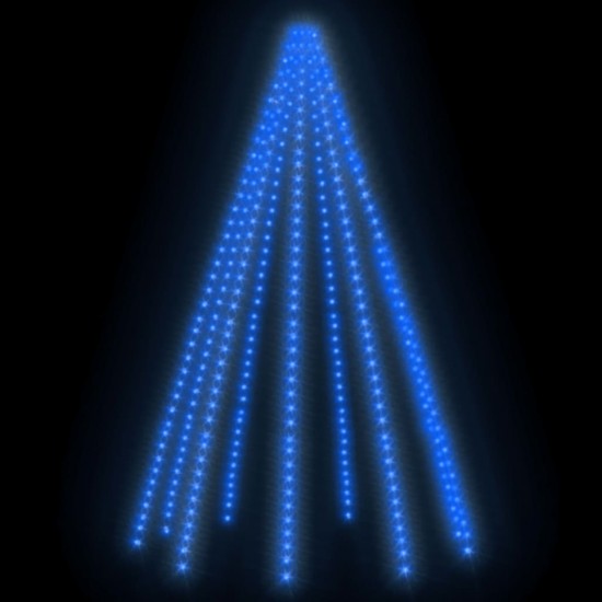 Kalėdų eglutės girlianda su 400 mėlynų LED lempučių, 400cm