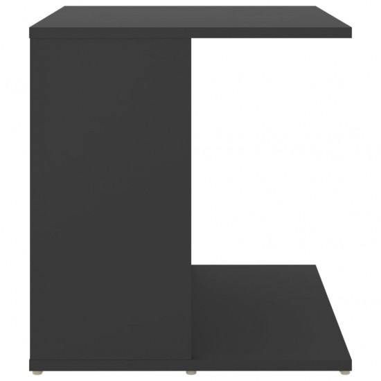 Šoninis staliukas, pilkos spalvos, 45x45x48cm, MDP