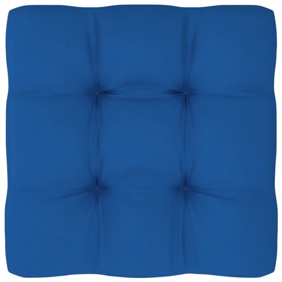 Paletės pagalvėlė, karališka mėlyna, 58x58x10cm, audinys