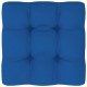 Paletės pagalvėlė, karališka mėlyna, 58x58x10cm, audinys