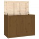 Skalbinių dėžė, medaus ruda, 88,5x44x66cm, pušies masyvas