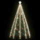 Kalėdų eglutės girlianda su 300 šaltų baltų LED lempučių, 300cm