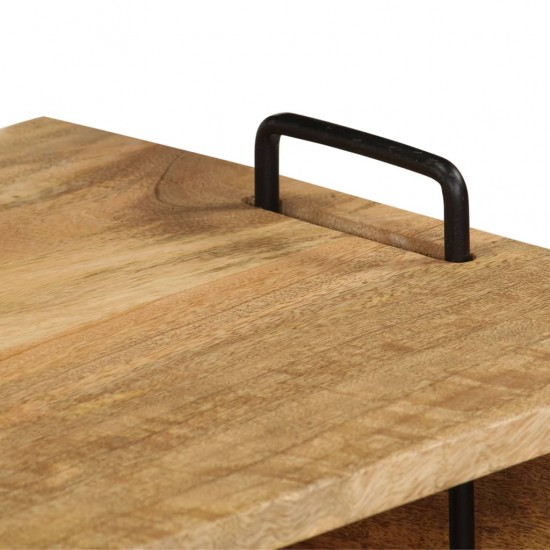Kavos staliukas, mango medienos masyvas, 100x60x45cm