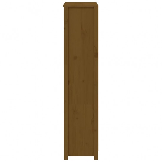 Komoda, medaus ruda, 80x35x154cm, pušies medienos masyvas