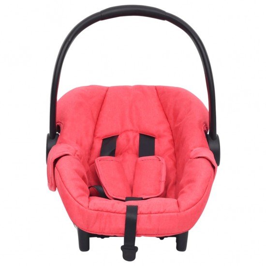 Automobilinė kėdutė kūdikiams, raudonos spalvos, 42x65x57cm