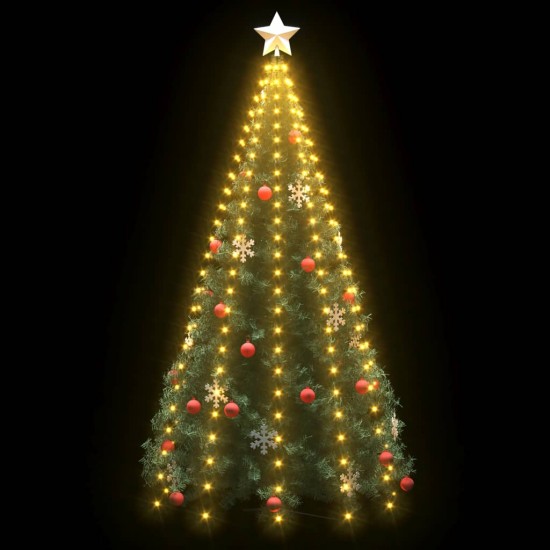 Kalėdinė girlianda eglutei-tinklas su 250 LED lempučių, 250cm