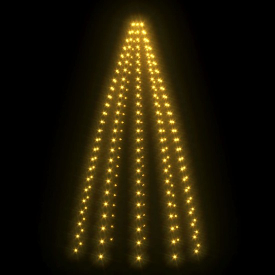 Kalėdinė girlianda eglutei-tinklas su 250 LED lempučių, 250cm