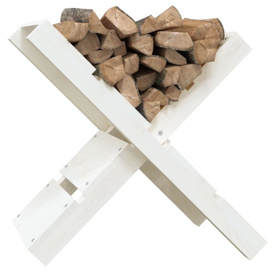 Malkų laikiklis, baltas, 47x39,5x48cm, pušies medienos masyvas
