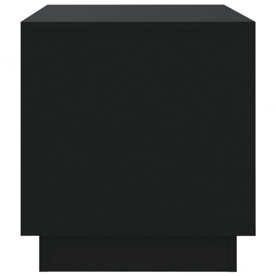 Televizoriaus spintelė, juodos spalvos, 70x41x44cm, MDP