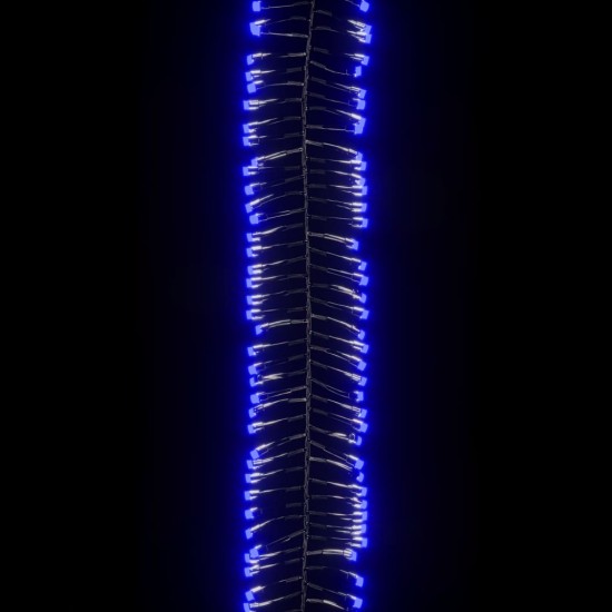 LED lempučių girlianda, 7,4m, PVC, 400 mėlynų LED, tanki