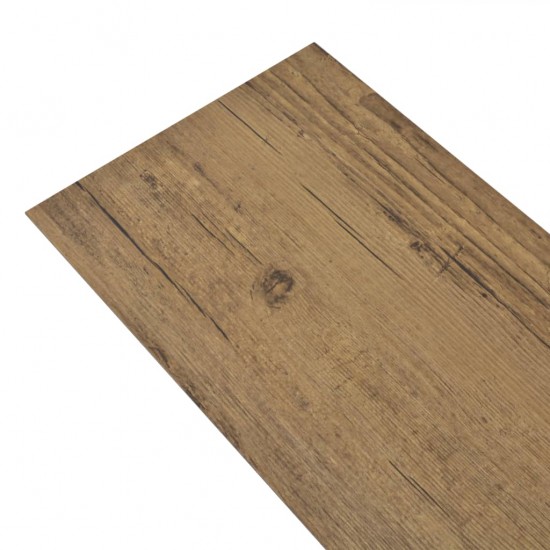 Grindų plokštės, riešutmedžio, PVC, 4,46m², 3mm, nelipnios