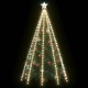 Kalėdų eglutės girlianda su 400 šaltų baltų LED lempučių, 400cm