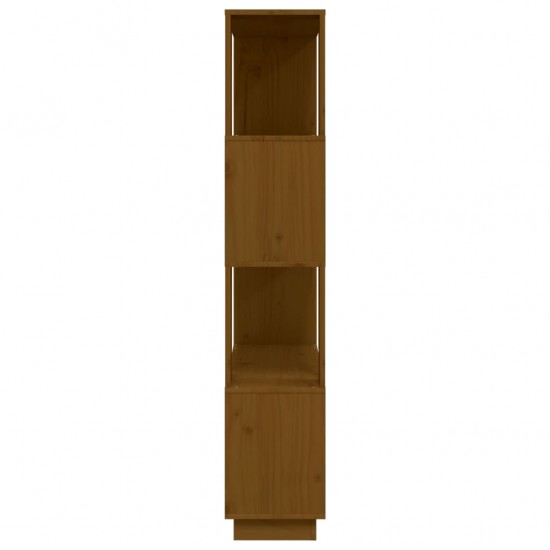 Spintelė knygoms/kambario pertvara, ruda, 80x25x132cm, mediena