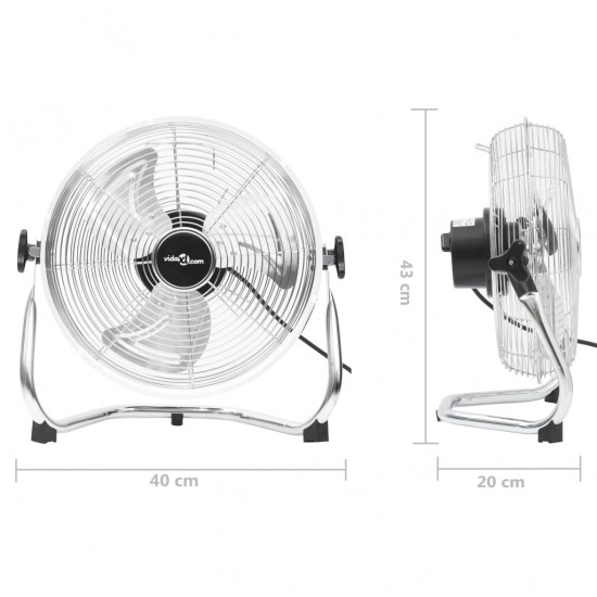 Pastatomas ventiliatorius, 40 cm, 3 greičiai, 40W