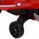 Vaikiškas elektrinis motoroleris Vespa GTS300, raudonos spalvos