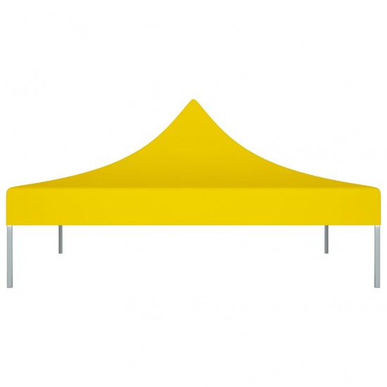 Proginės palapinės stogas, geltonos spalvos, 2x2m, 270 g/m²