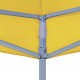 Proginės palapinės stogas, geltonos spalvos, 2x2m, 270 g/m²