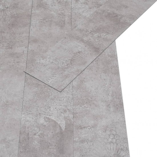 Grindų plokštės, žemės pilkos, PVC, 5,21m², 2mm